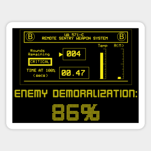 Aliens Sentry Gun Unit B Display Magnet